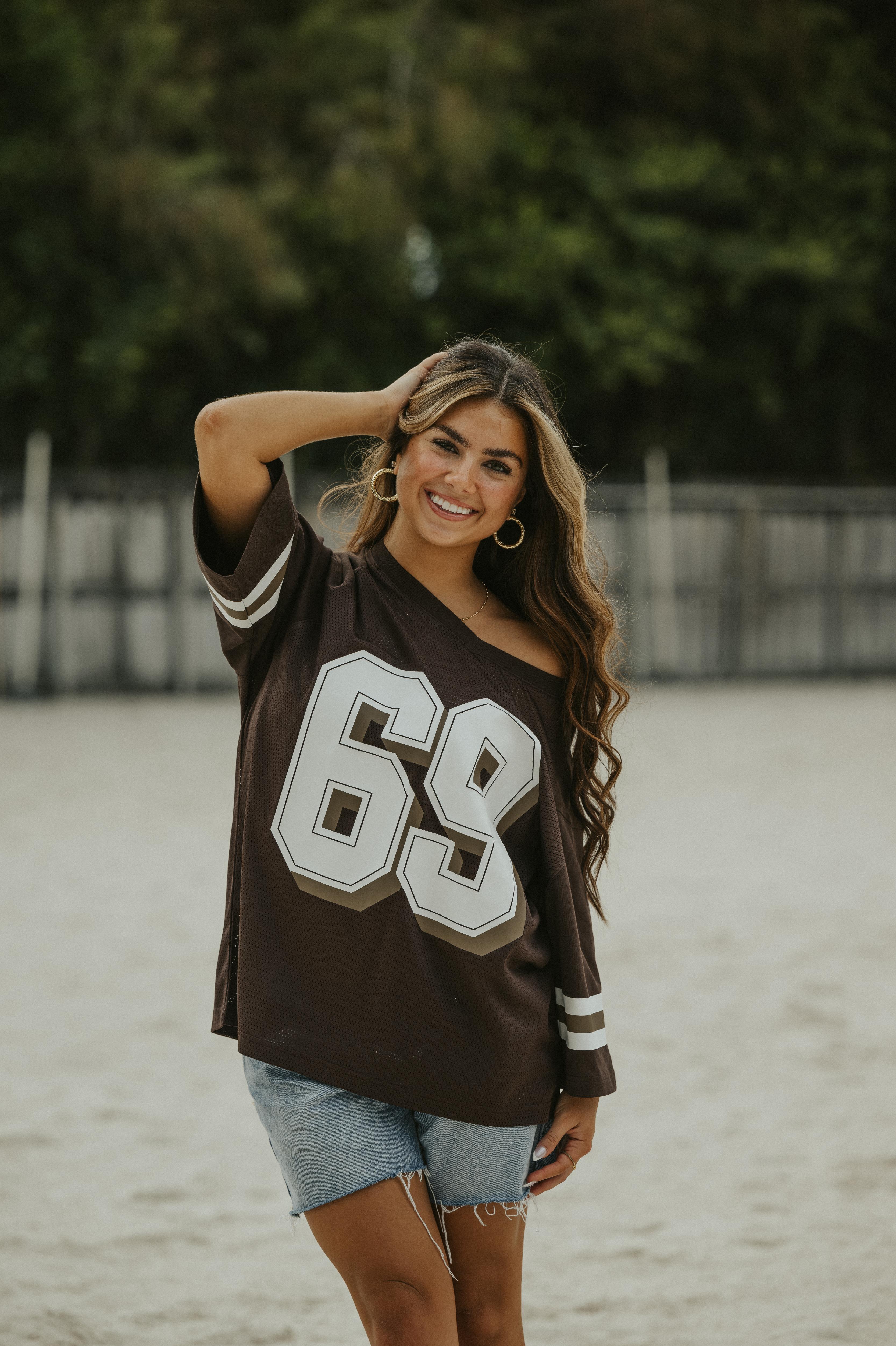 69 Oversized Mesh Jersey – She's Country