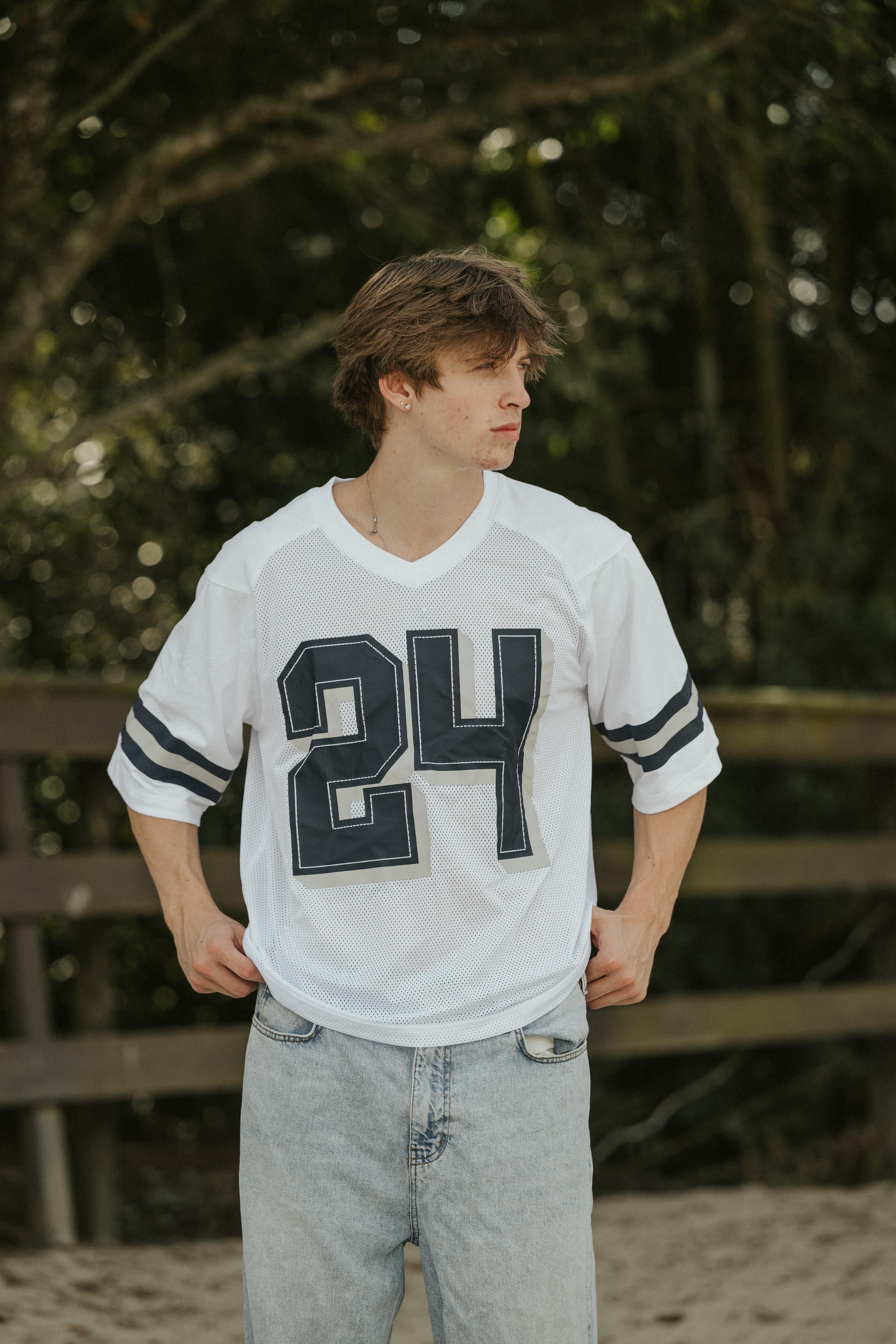 24 Oversized Mesh Jersey
