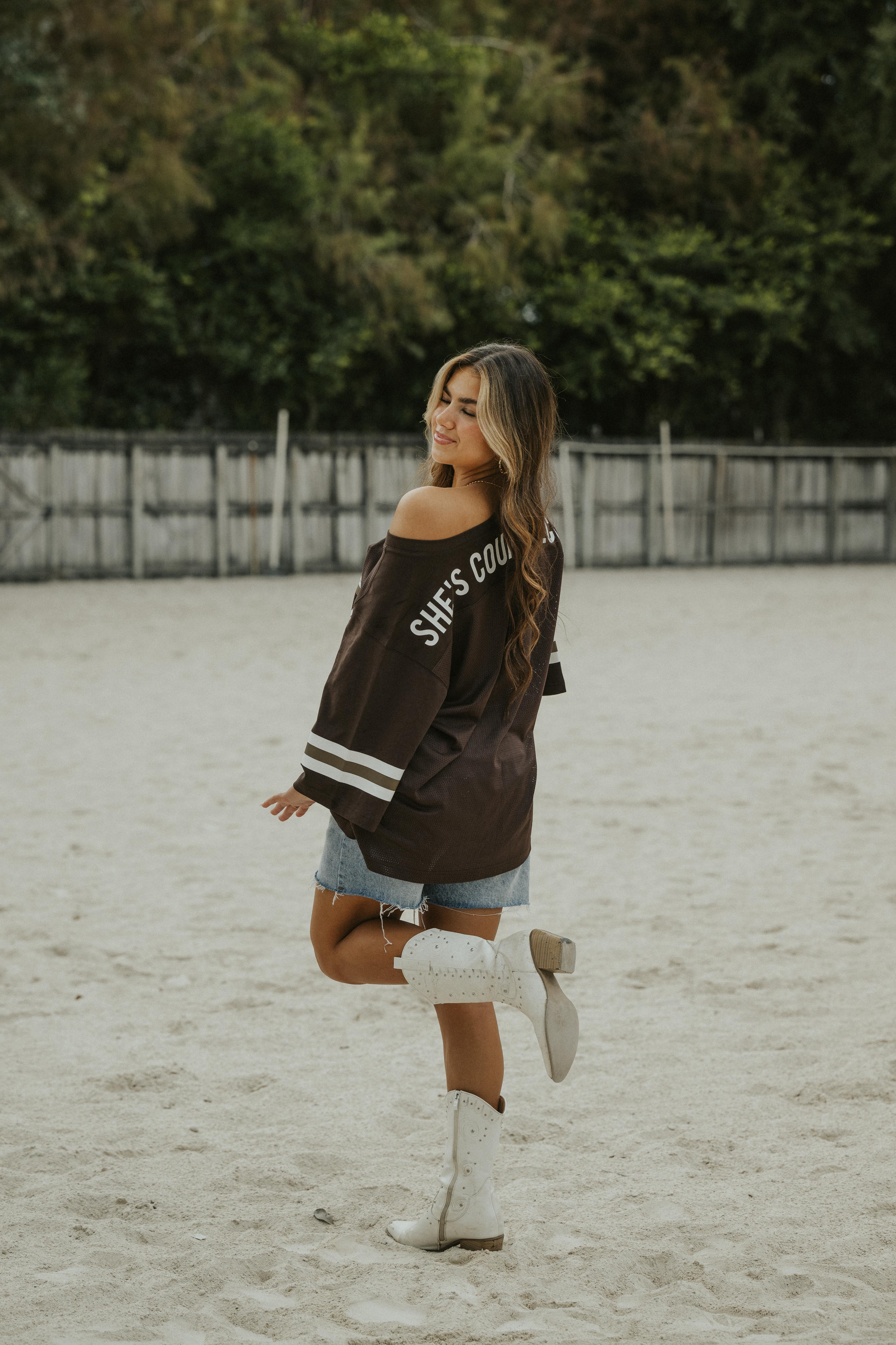 69 Oversized Mesh Jersey