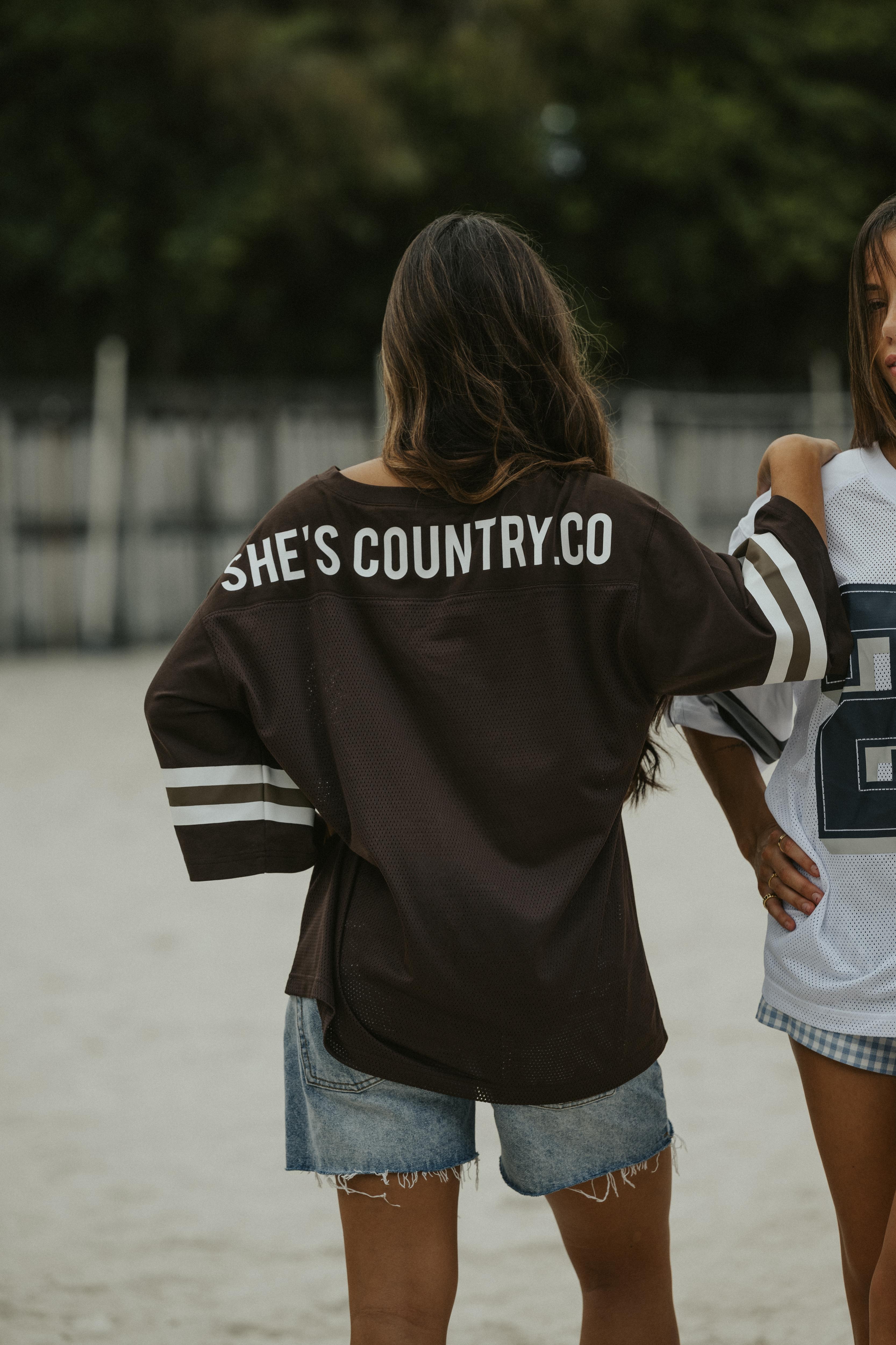 69 Oversized Mesh Jersey