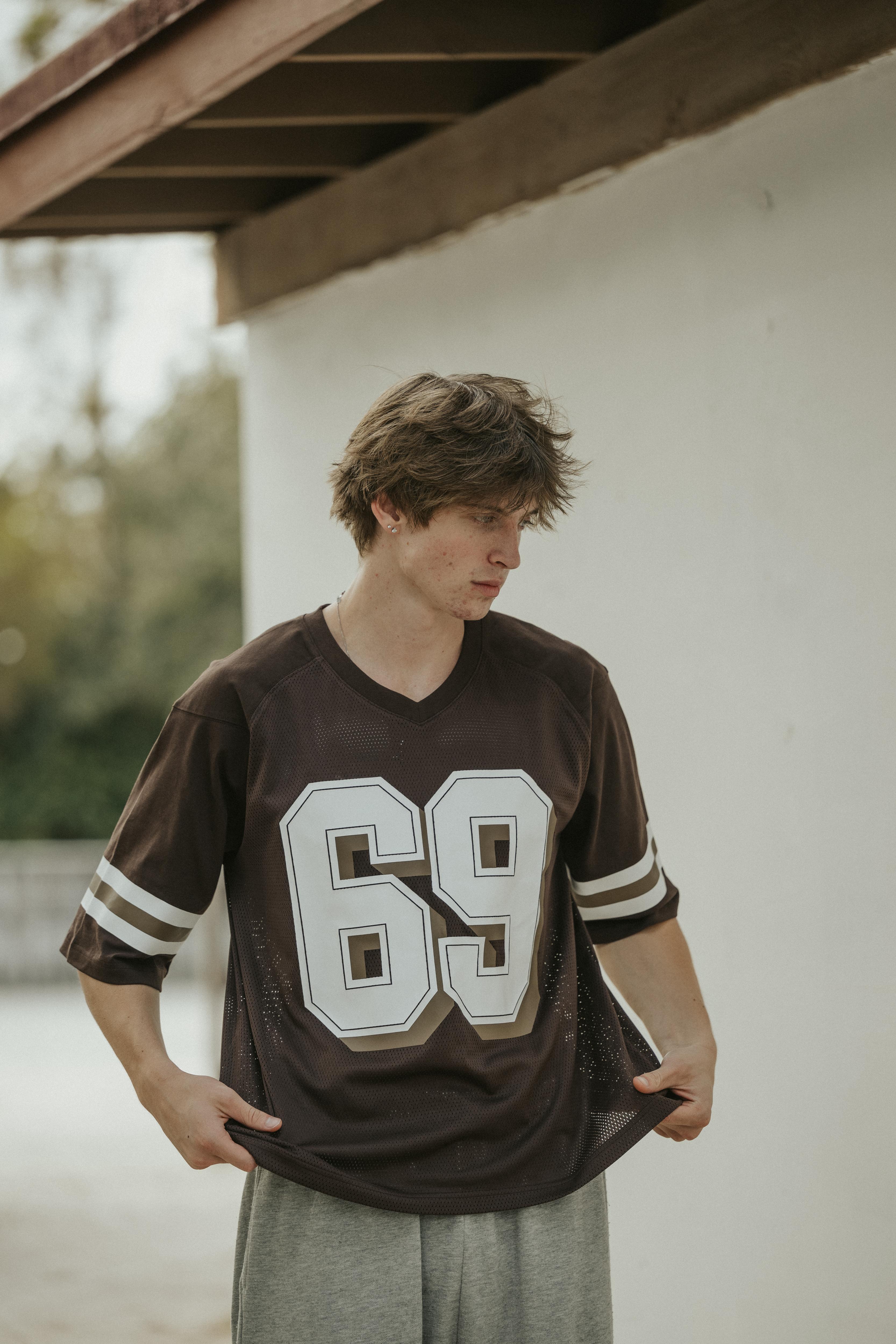 69 Oversized Mesh Jersey