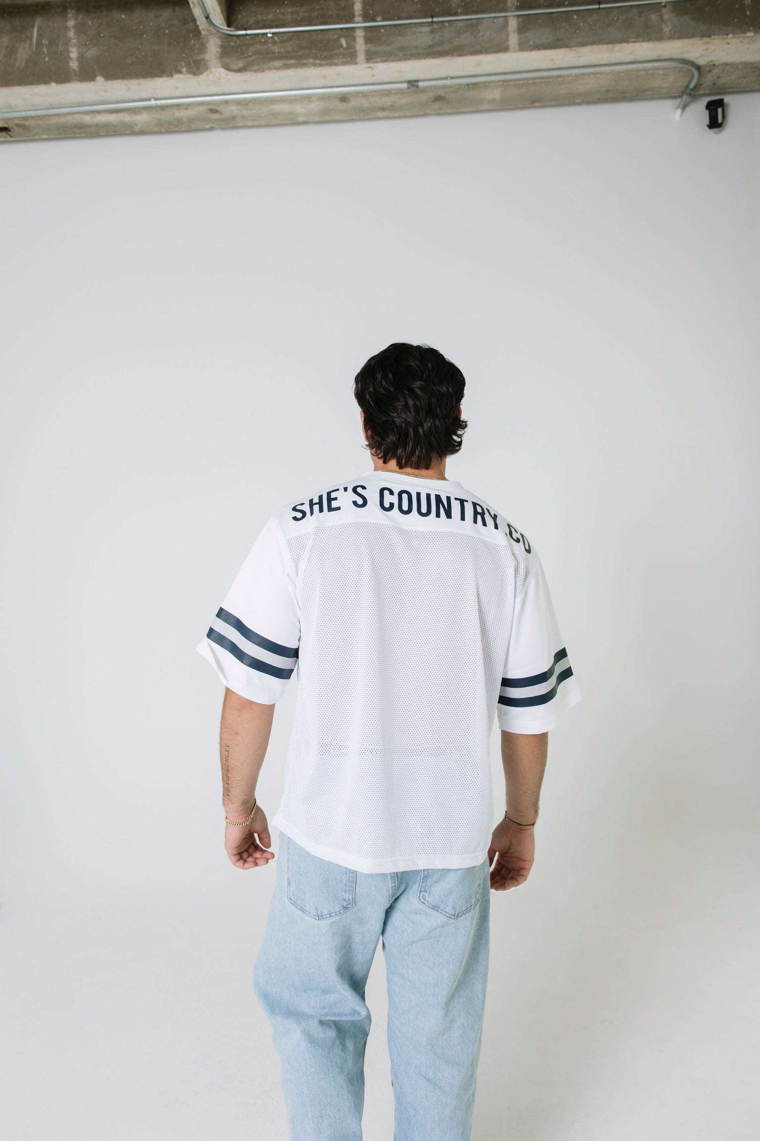 24 Oversized Mesh Jersey