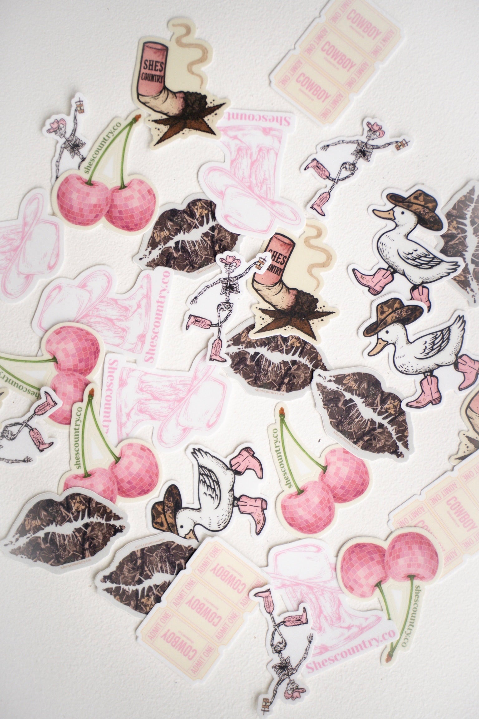 Cowgirl Sticker Pack